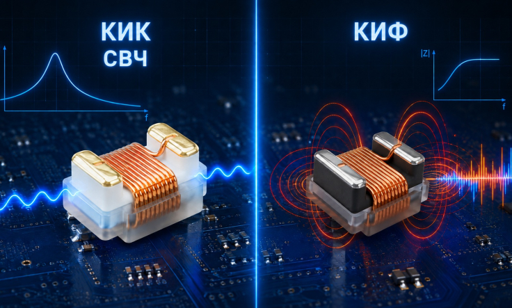 Разница чип-индуктивностей на керамическом и ферритовом сердечнике
